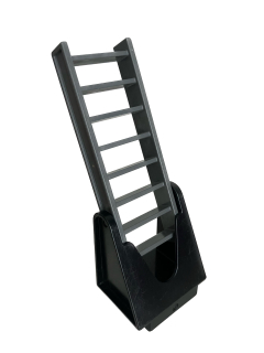 Lego Duplo žebřík tm. šedý